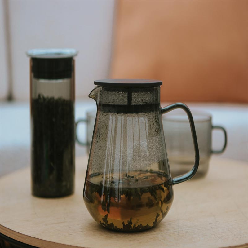 Hario HCT-600-GR Colors Çay Kahve Servis Sürahisi, 600 ml, Gri