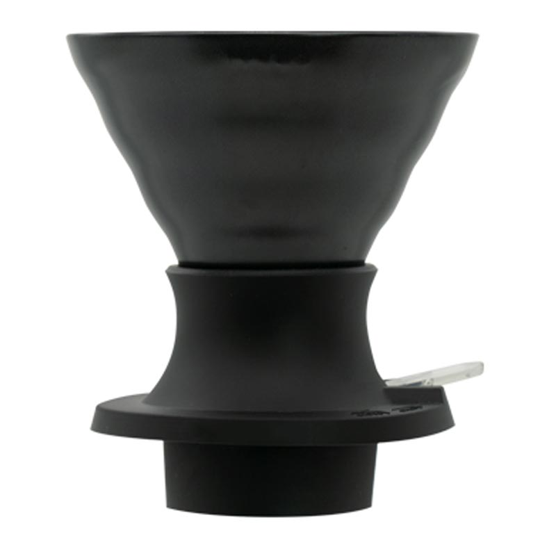 Hario SSDC-02-SMB V60 Immersion Seramik Dripper Switch, Siyah