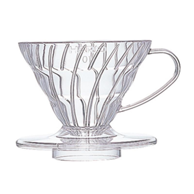 Hario VD-01T V60 01 Plastik Dripper, Şeffaf