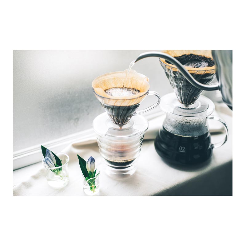 Hario VD-01T V60 01 Plastik Dripper, Şeffaf