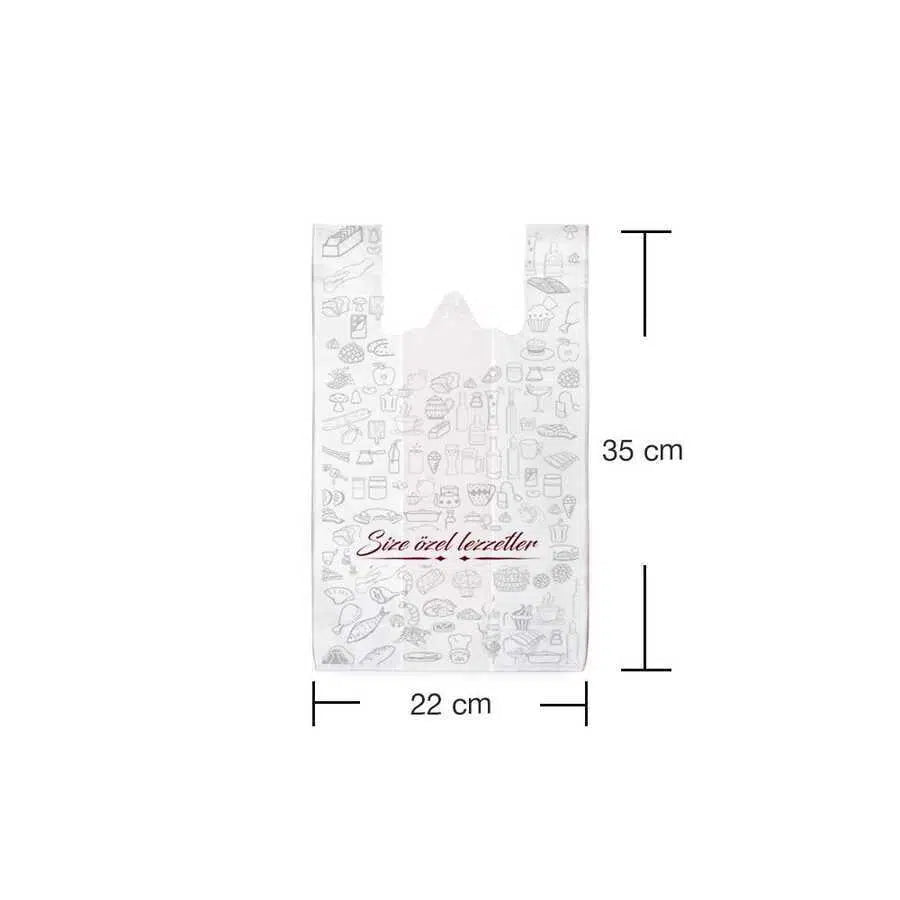 Hışır Poşet Midi Boy 22x35 cm - 250 Adet