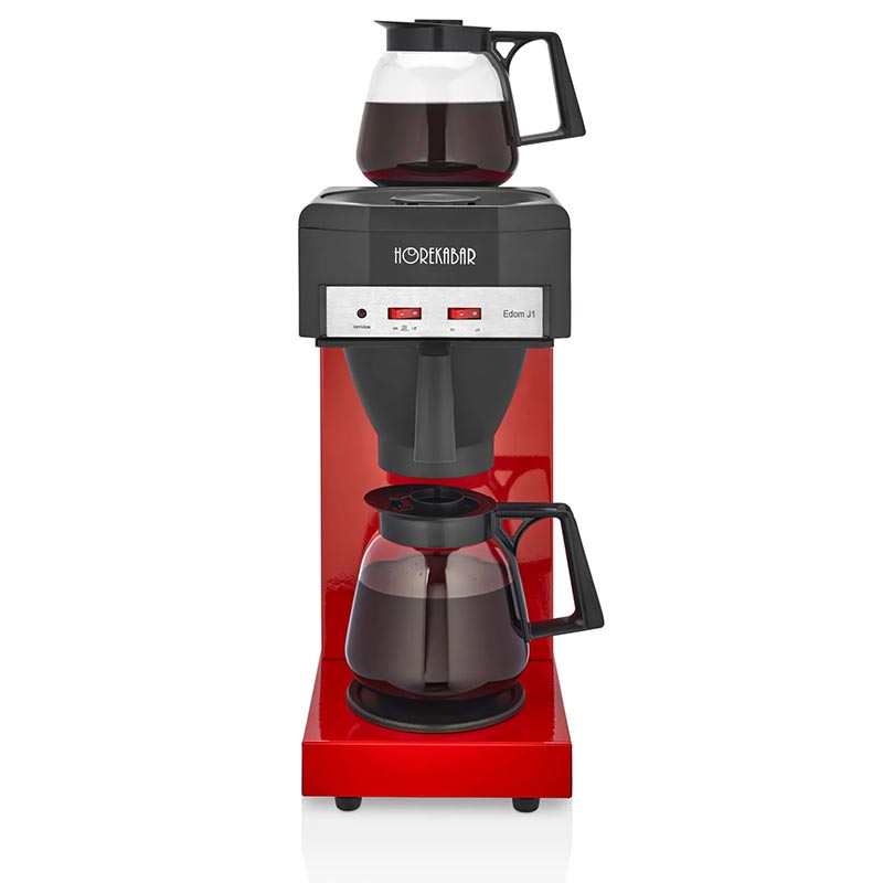 Horekabar Edom J1 Filtre Kahve Makinesi, Kırmızı