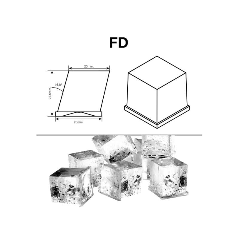 Icetech FD-415 - Küp Buz Maki̇nesi̇, Haznesi̇z
