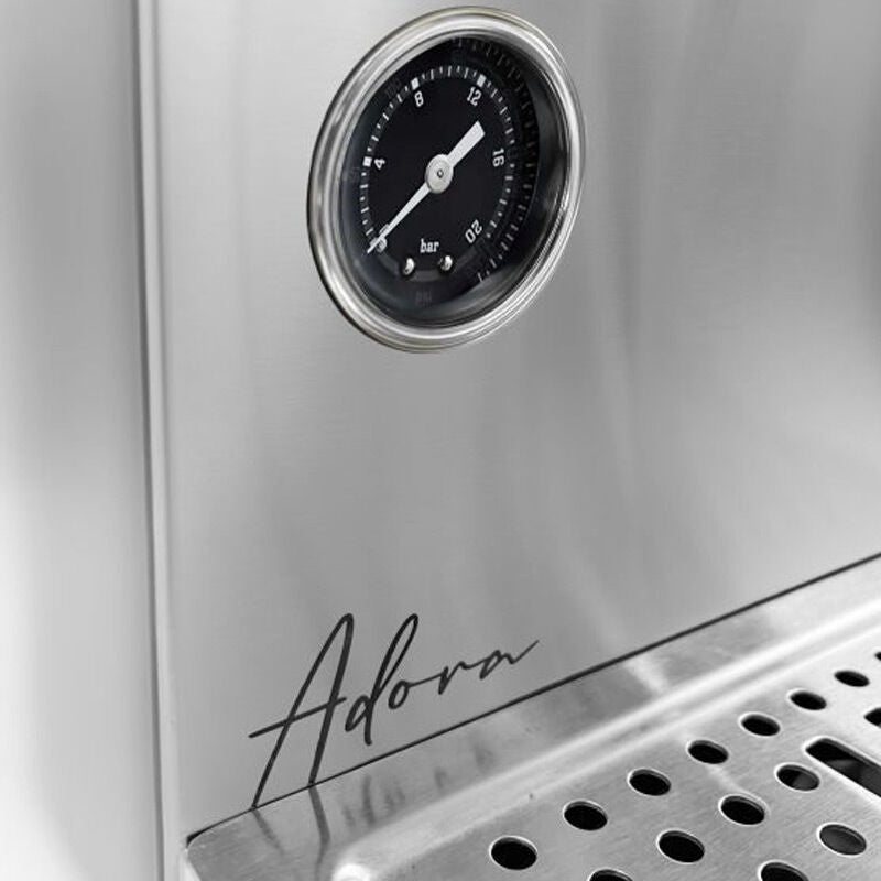 idose Adora Gen2 PID Dual Boiler Yarı Otomatik Espresso Kahve Makinesi, 1 Gruplu, Inox