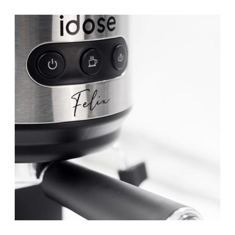 idose Felix Ev Tipi Espresso Makinesi, Siyah