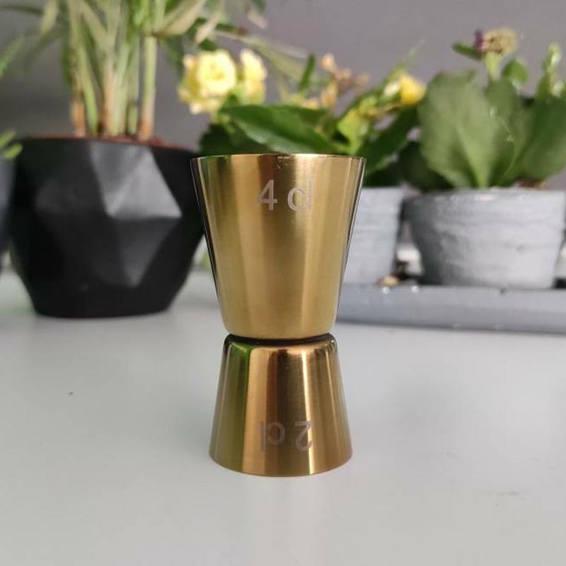 Biradlı BRD-EF95 Jigger, 2/4 cl, Altın