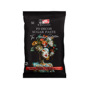 FO Black Fodekor Coating, Sugarpaste for Decorations and Flowers 1 kg