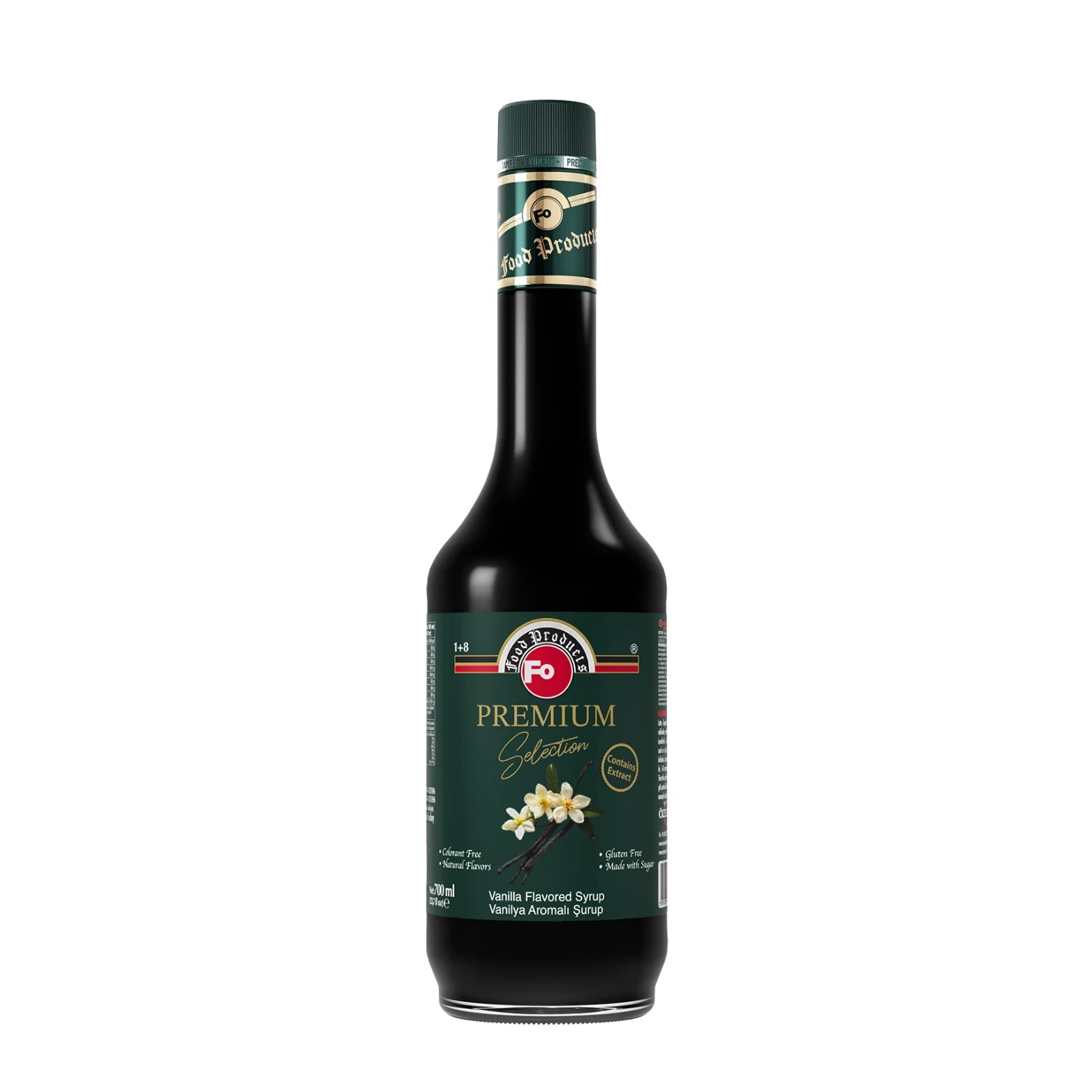FO Vanilya Aromalı Şurup - Premium 700 ml