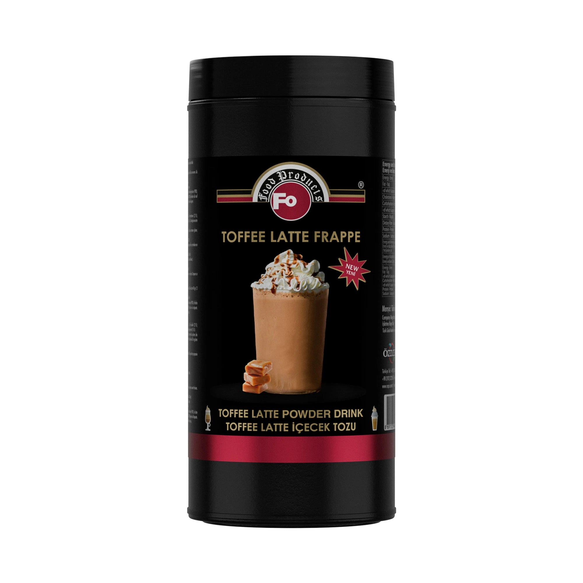 FO Toffee Latte İçecek Tozu - Frappe 1 kg