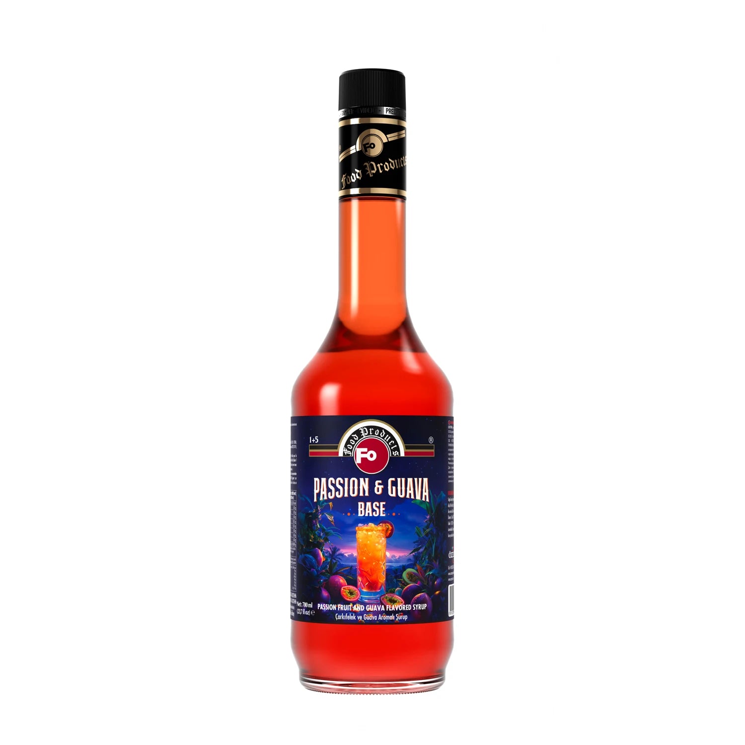 FO Çarkıfelek ve Guava Aromalı Baz Şurup 700 ml