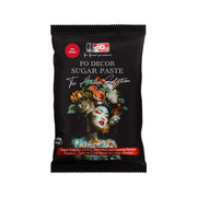 FO Red Fodekor Coating, Sugar Paste for Decoration and Flower Making 1 kg