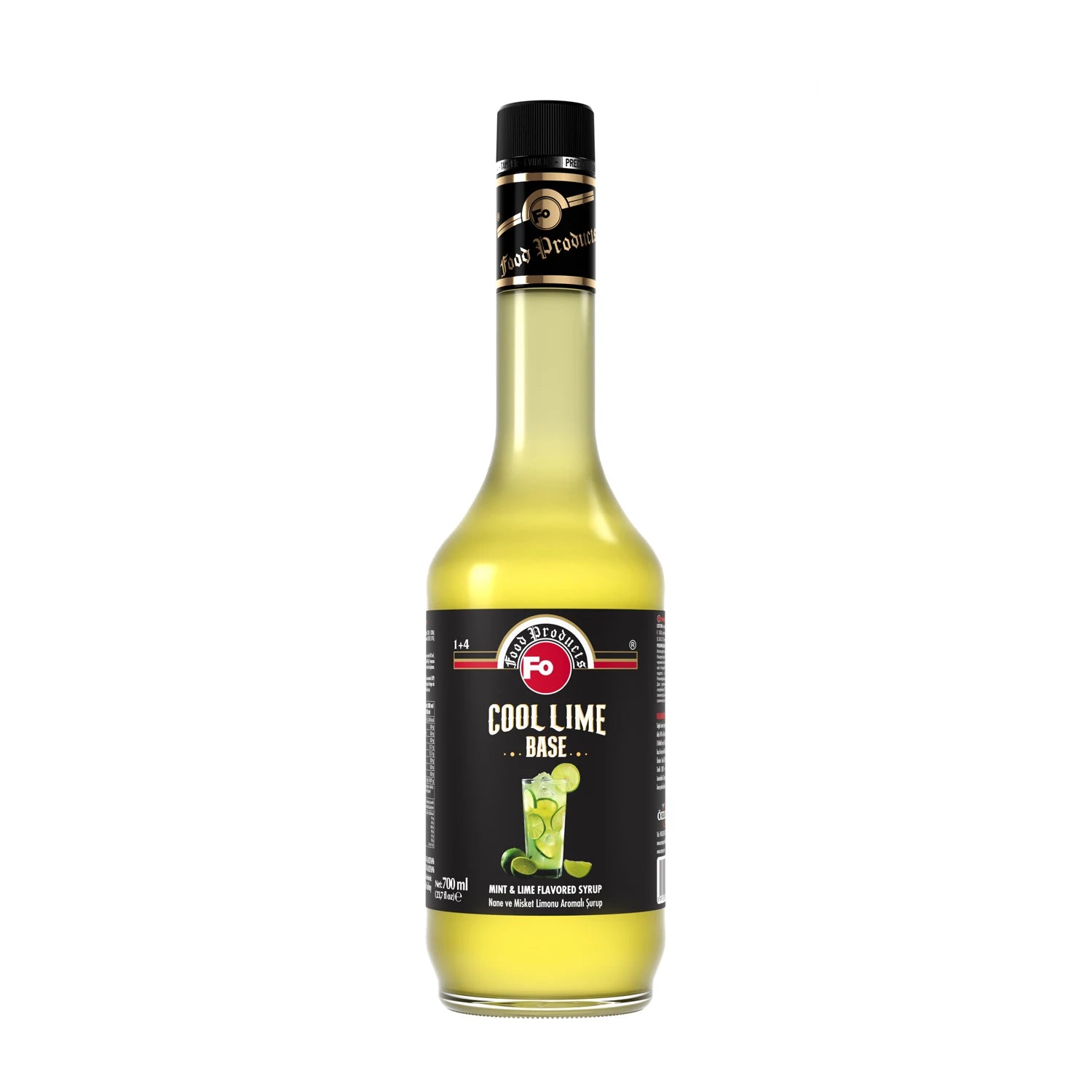FO Nane ve Misket Limonu Aromalı Baz Şurup 700 ml
