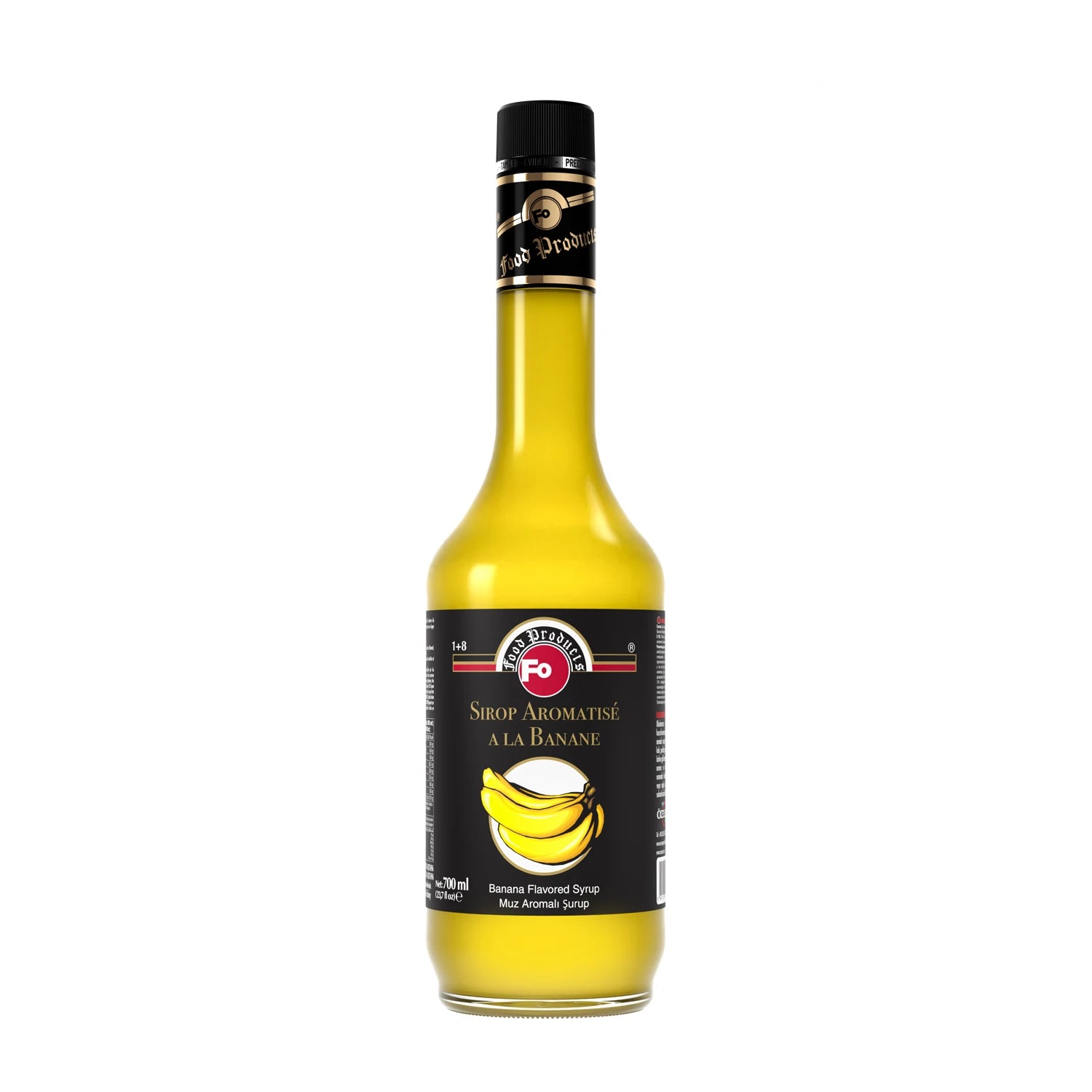 FO Muz Aromalı Şurup Şekerli 700 ml