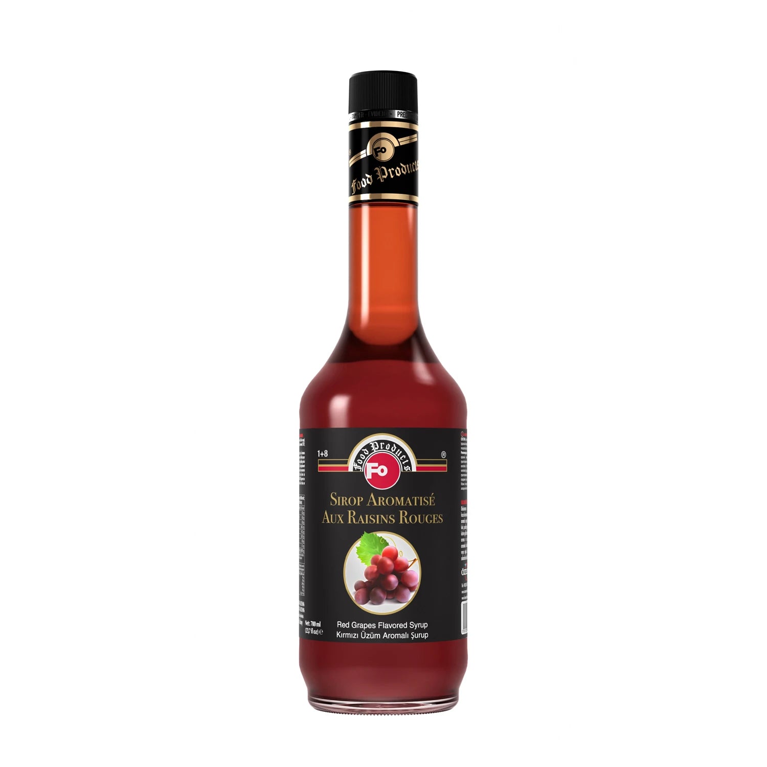 FO Kırmızı Üzüm Aromalı Şurup 700 ml