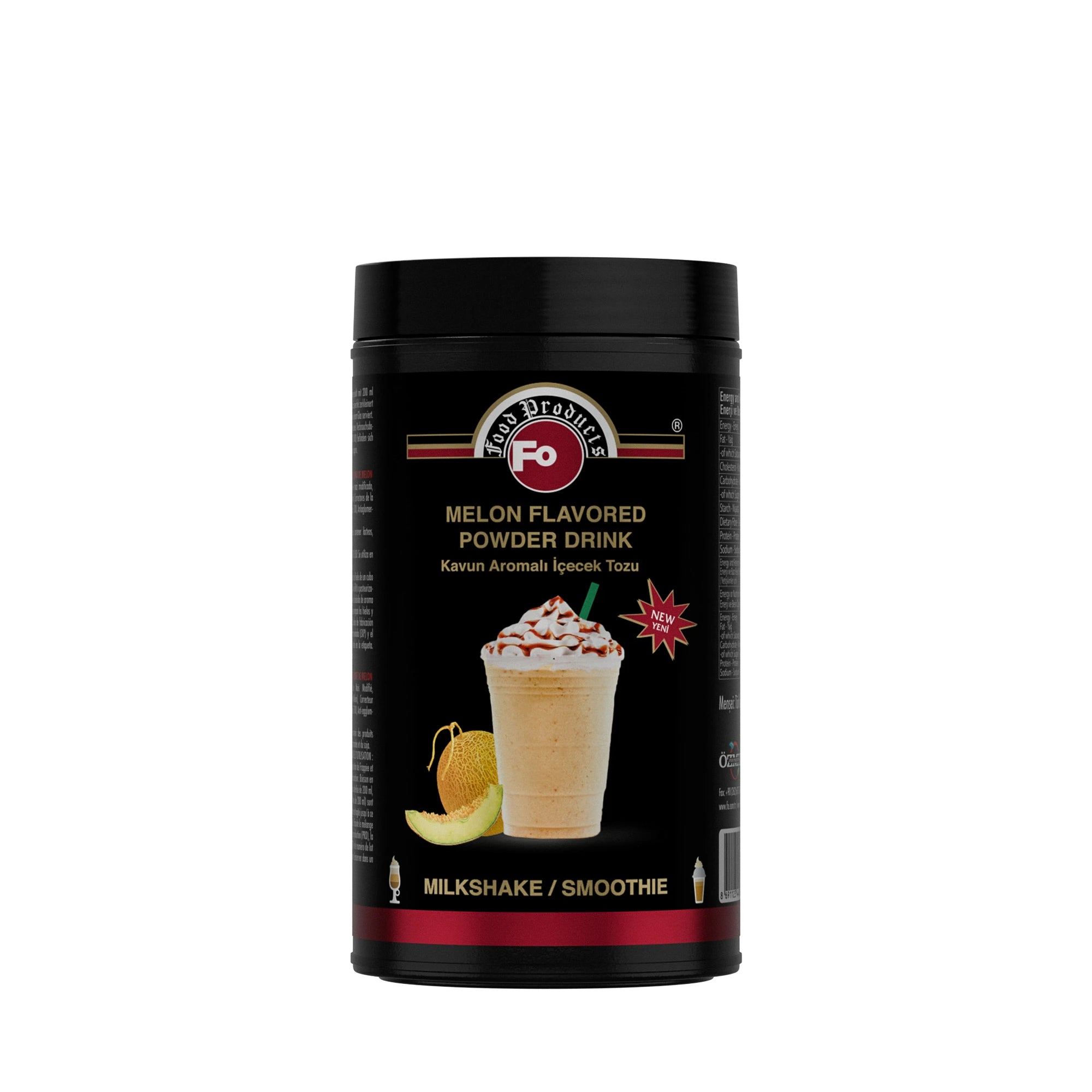 FO Kavun Aromalı İçecek Tozu - Milkshake 1 kg