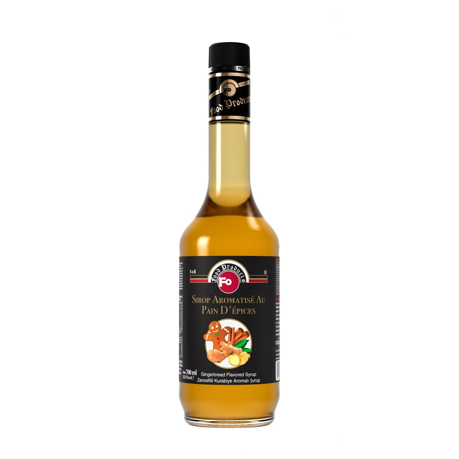 FO Zencefilli Kurabiye Aromalı Şurup 700 ml