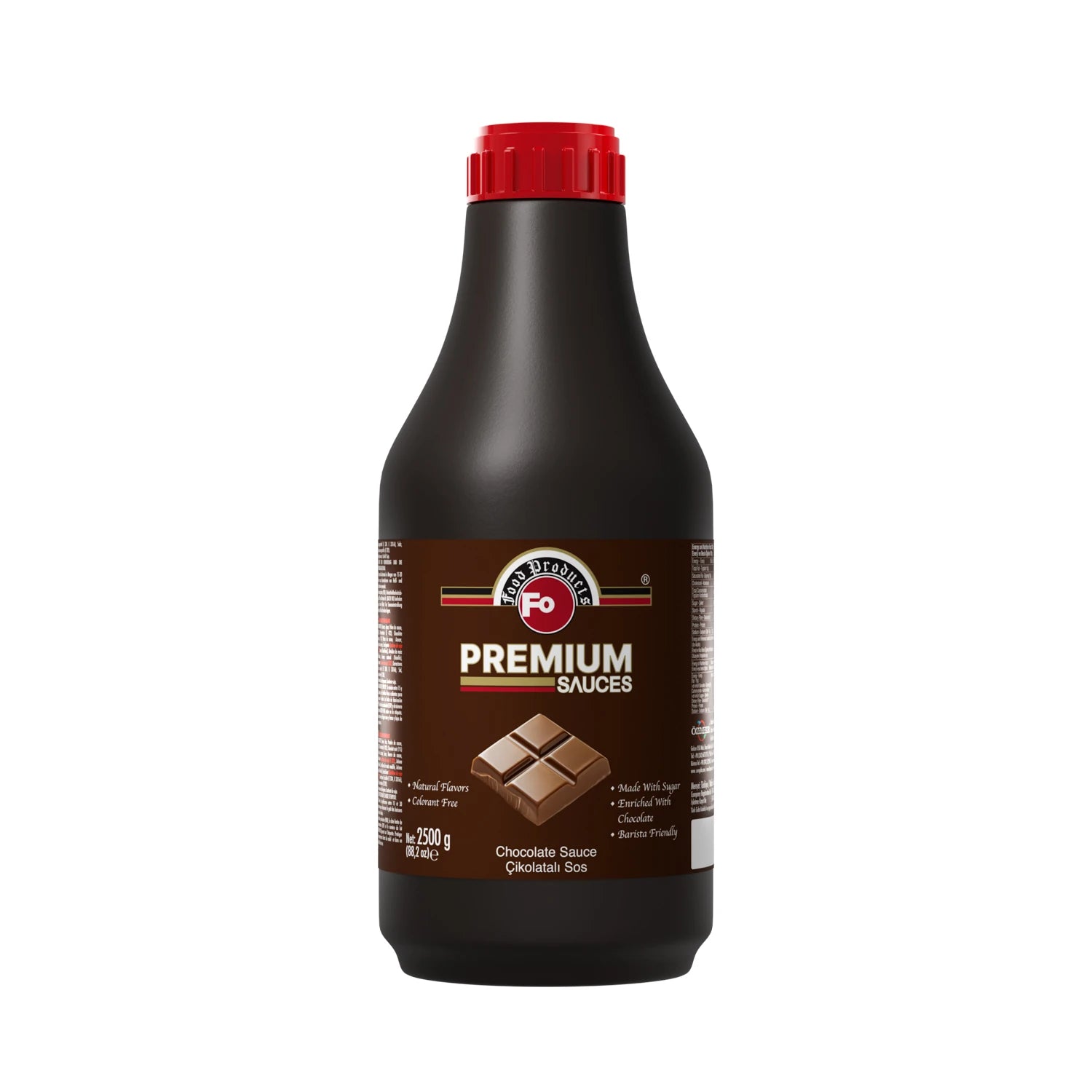 FO Çikolatalı Premium Sos 2,5 kg (Pompa Hediyeli)