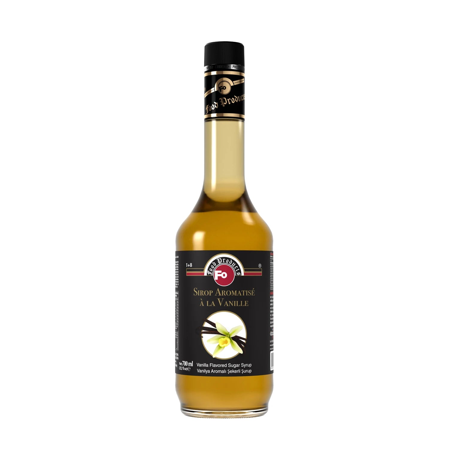 FO Vanilya Aromalı Şurup - Şekerli 700 ml