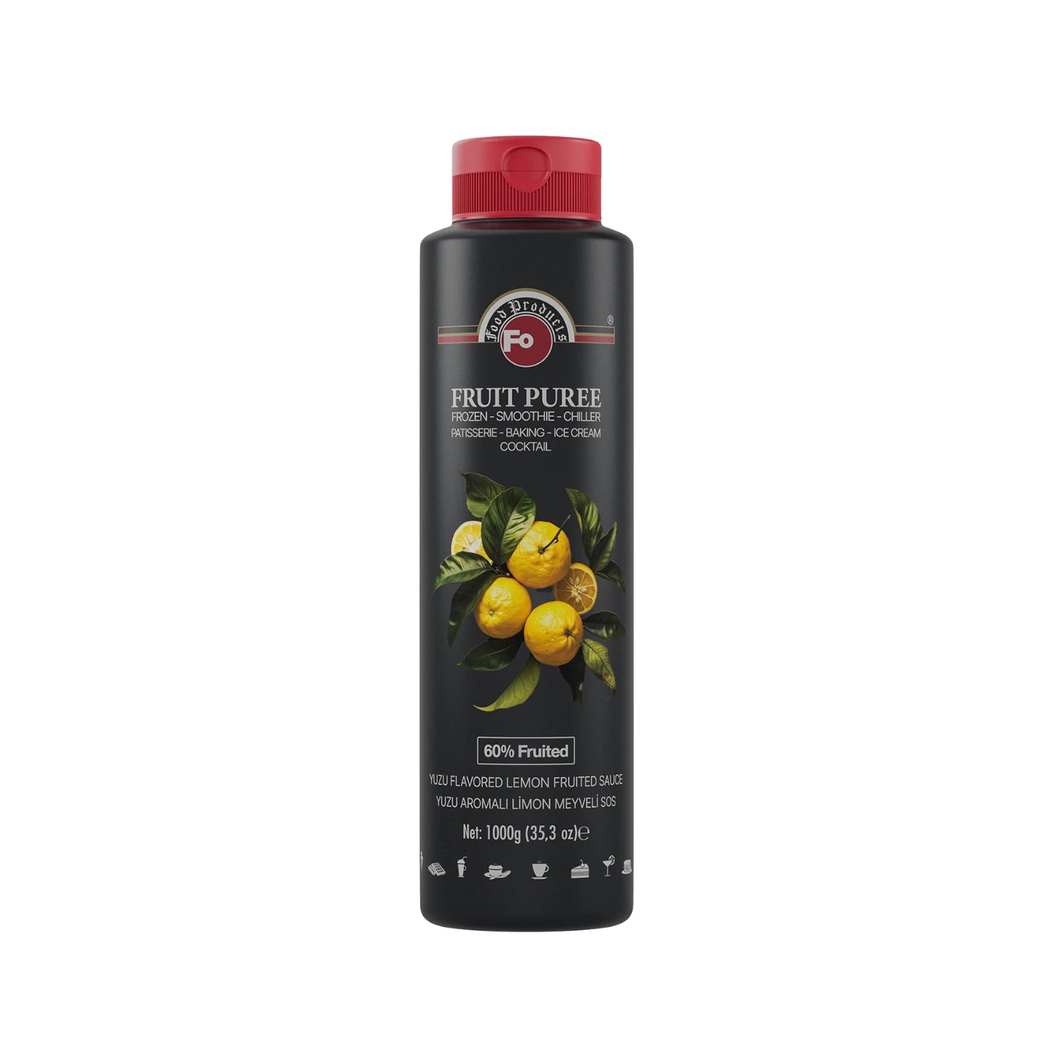 FO Yuzu Aromalı Limon Meyveli Sos - Frozen 1 kg