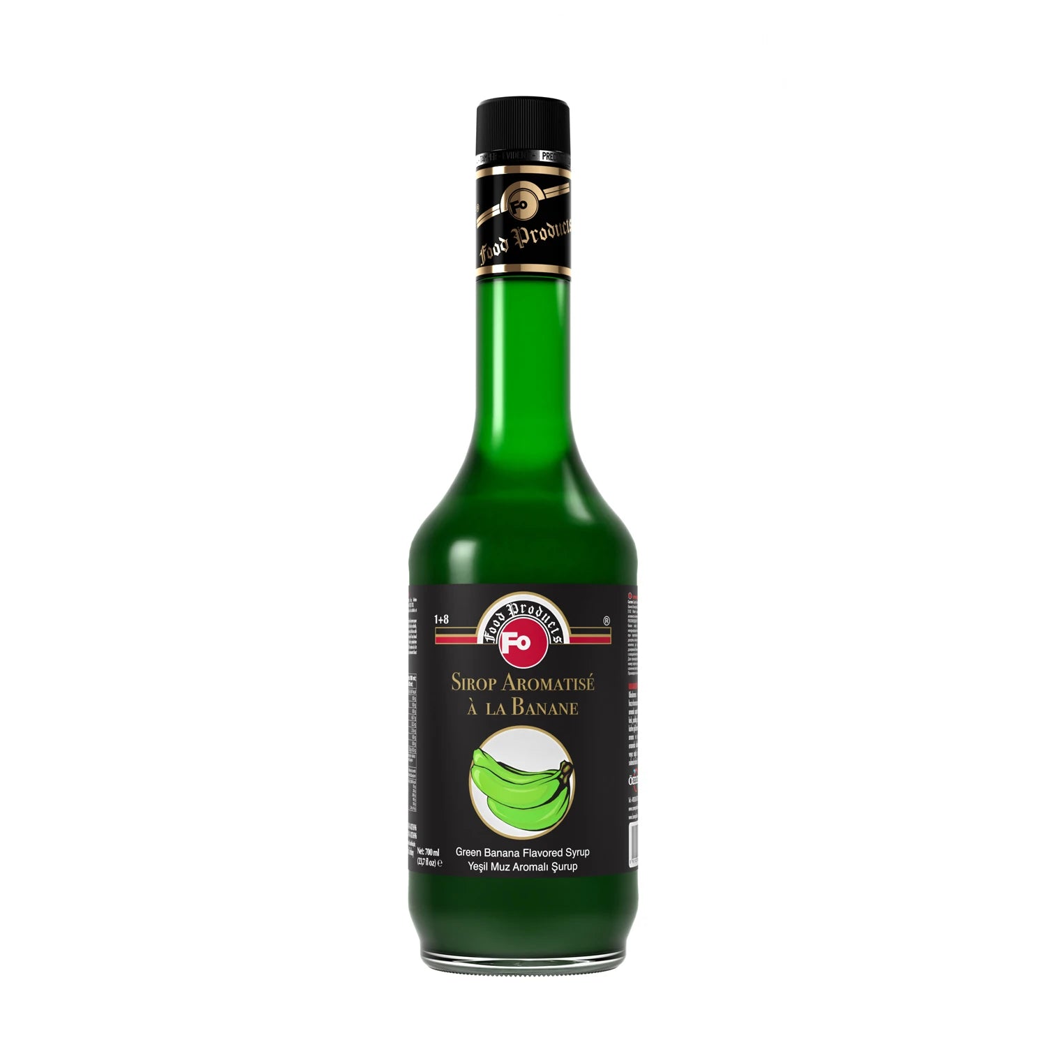 FO Yeşil Muz Aromalı Şurup 700 ml