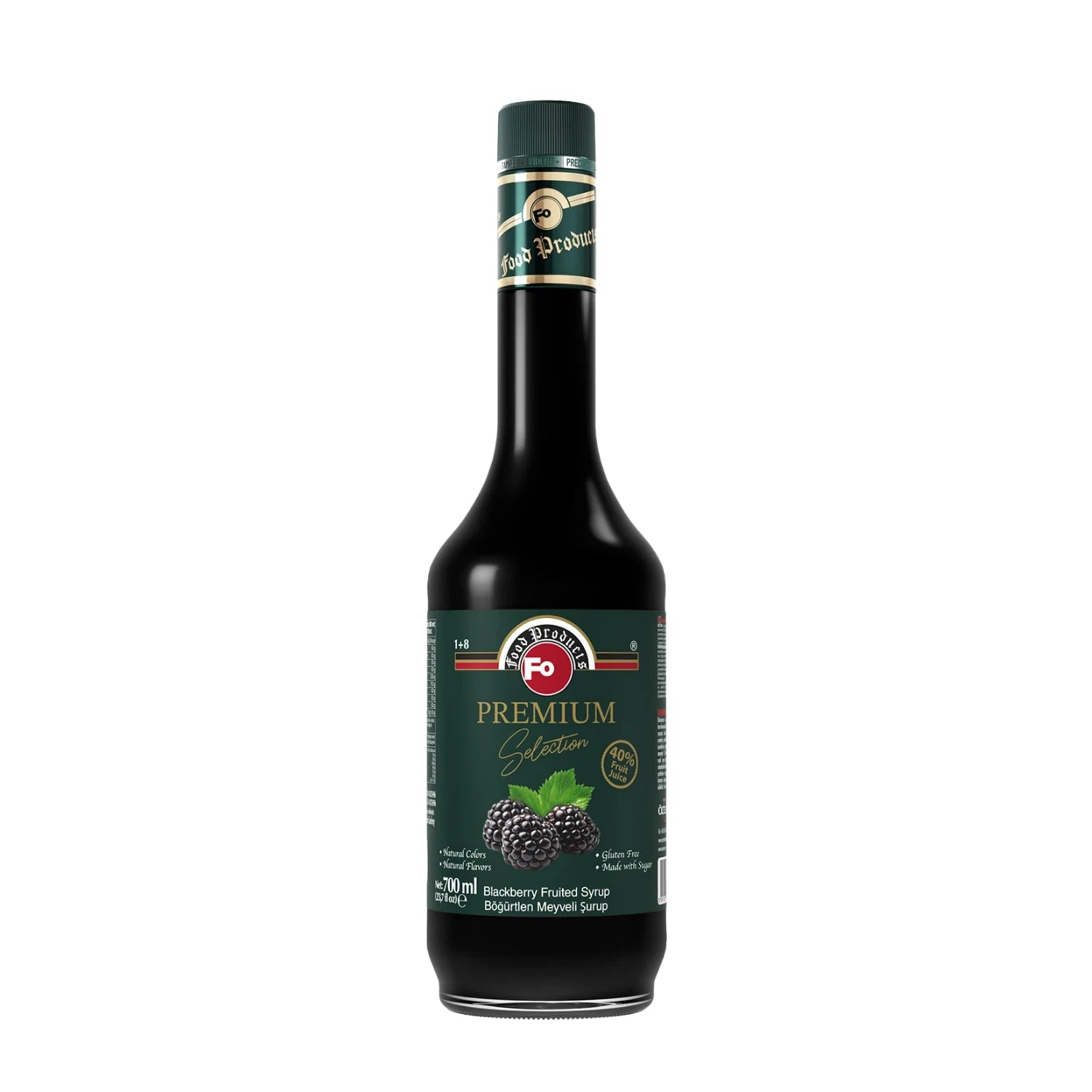 FO Böğürtlen Meyveli Şurup - Premium 700 ml