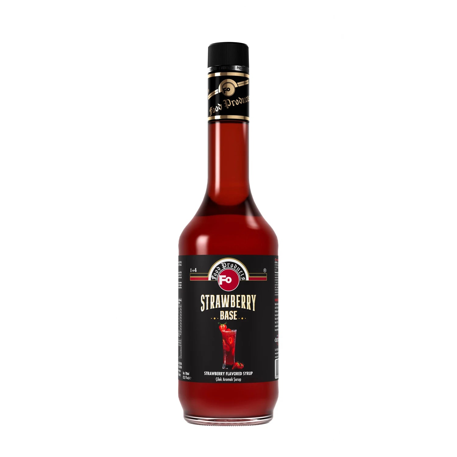 FO Çilek Aromalı Baz Şurup 700 ml