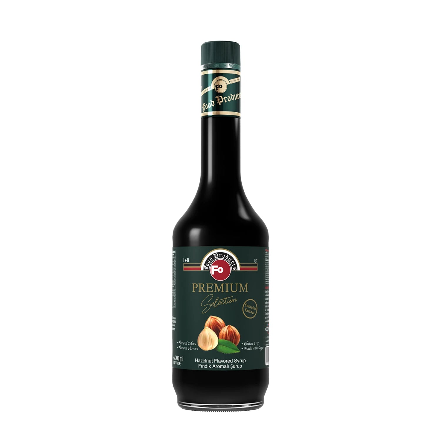 FO Fındık Aromalı Şurup – Premium 700 ml