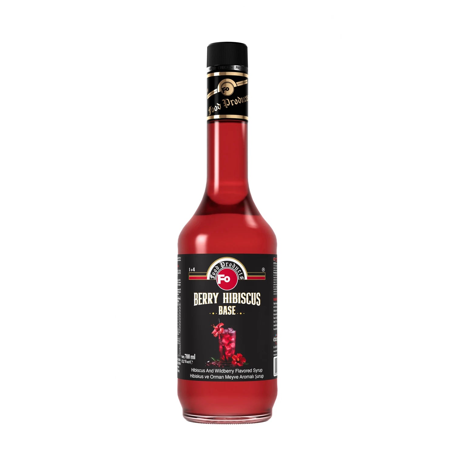 FO Hibiskus ve Orman Meyve Aromalı Baz Şurup 700 ml