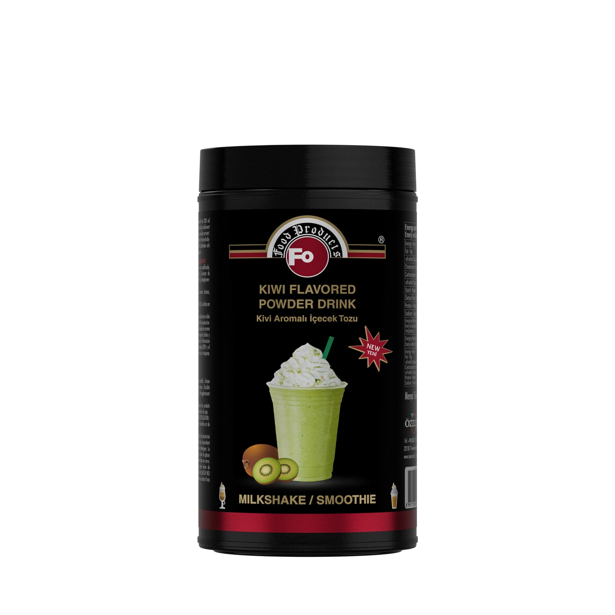FO Kivi Aromalı İçecek Tozu - Milkshake 1 kg