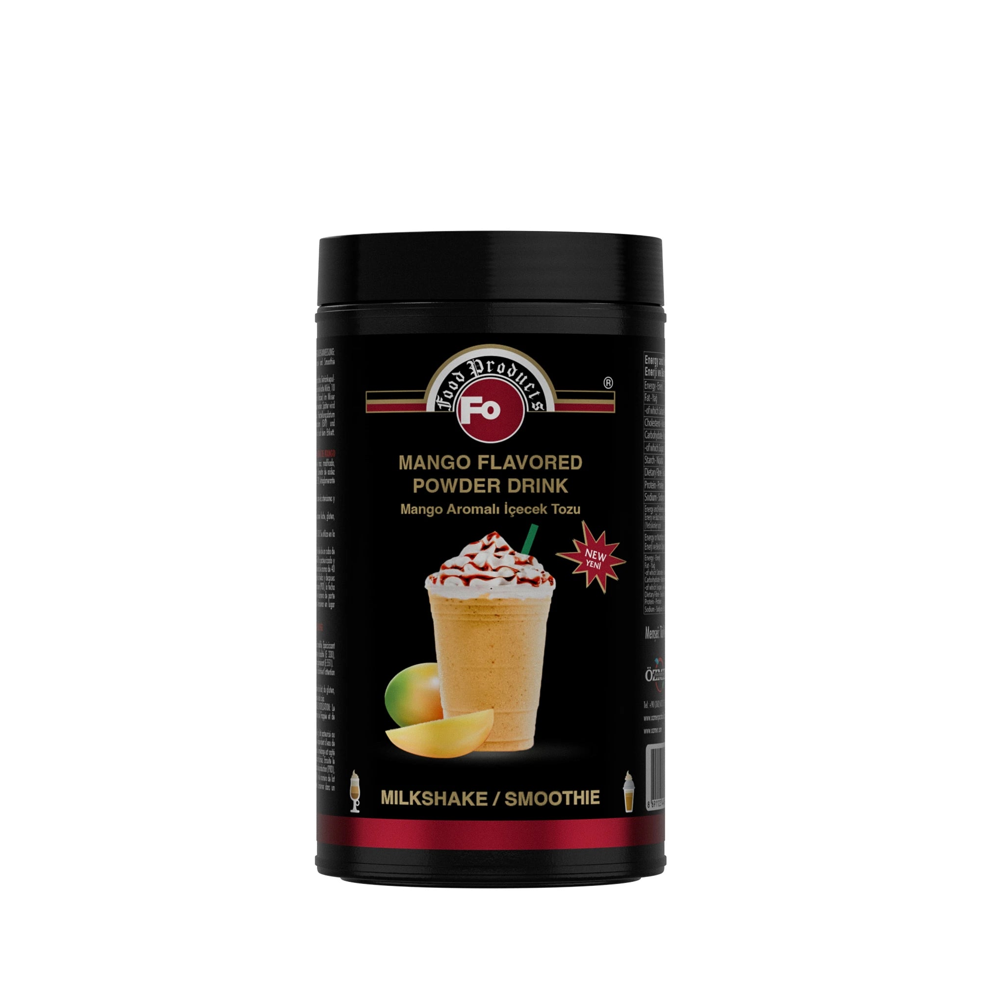 FO Mango Aromalı İçecek Tozu - Milkshake 1 kg