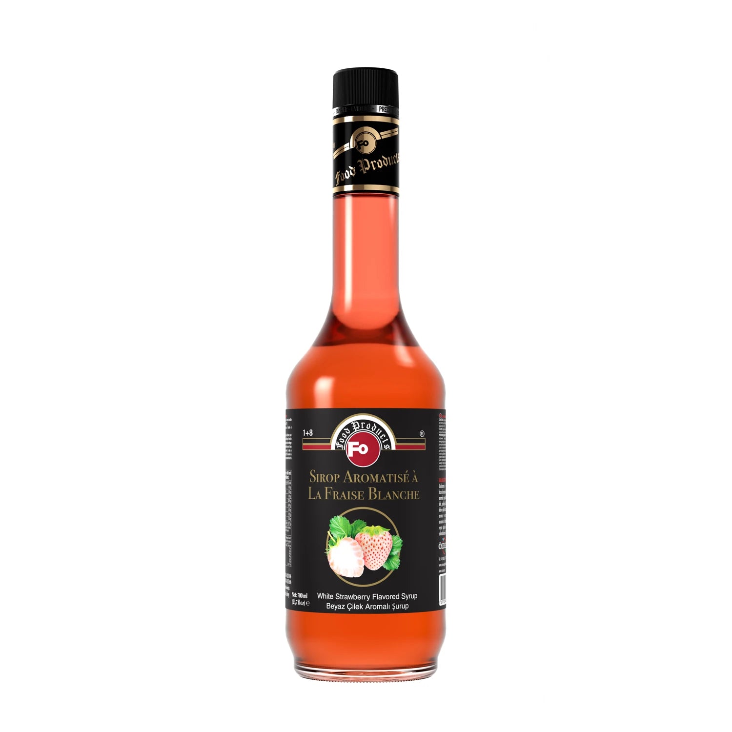 FO Beyaz Çilek Aromalı Şurup 700 ml