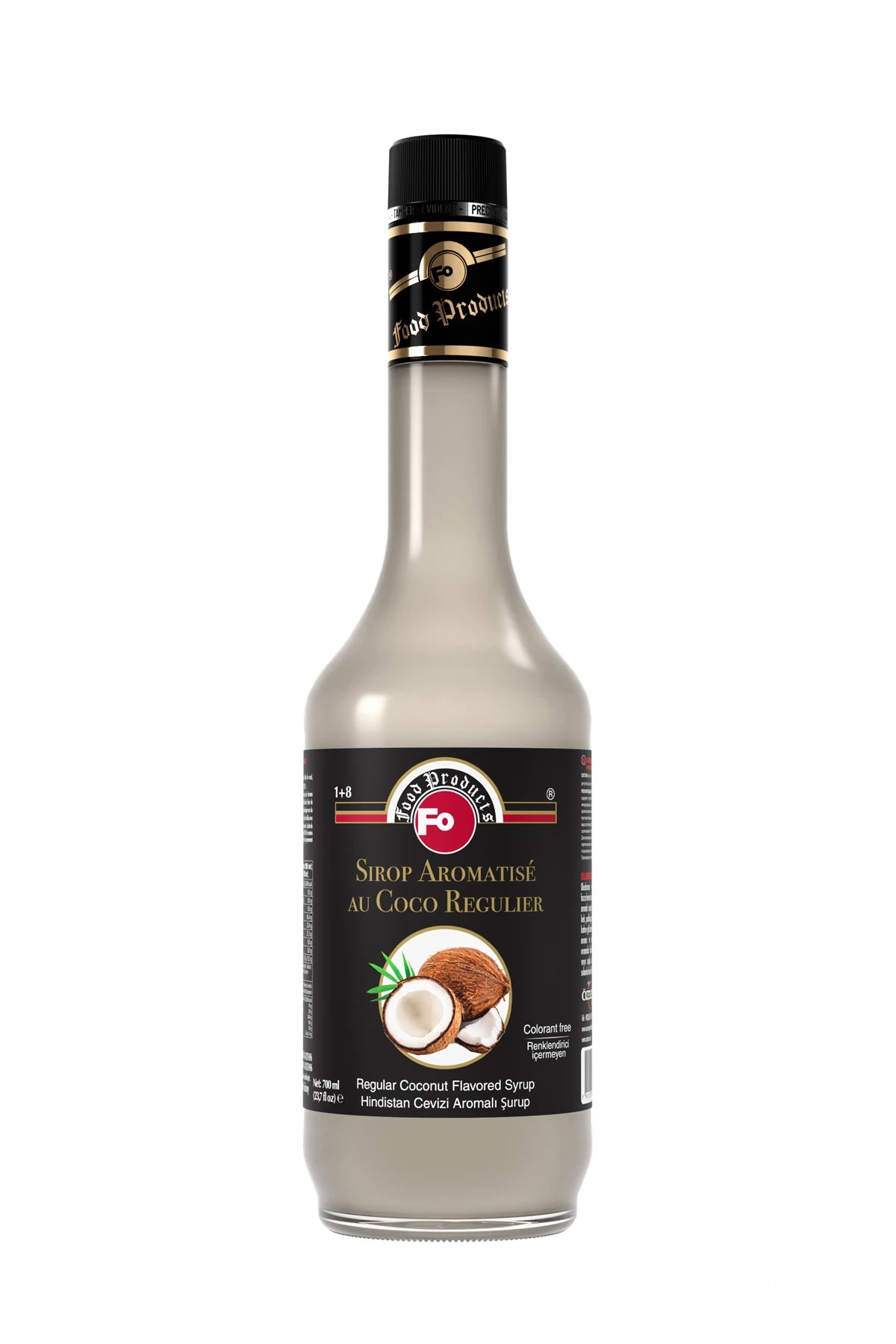 FO Hindistan Cevizi Aromalı Şurup Blanc - Şekerli 700 ml