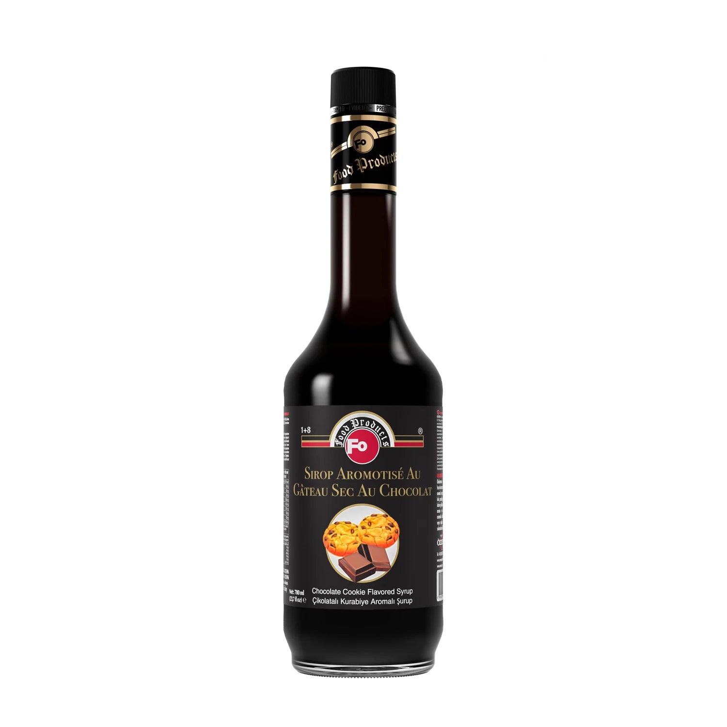 FO Çikolatalı Kurabiye Aromalı Şurup - Şekerli 700 ml