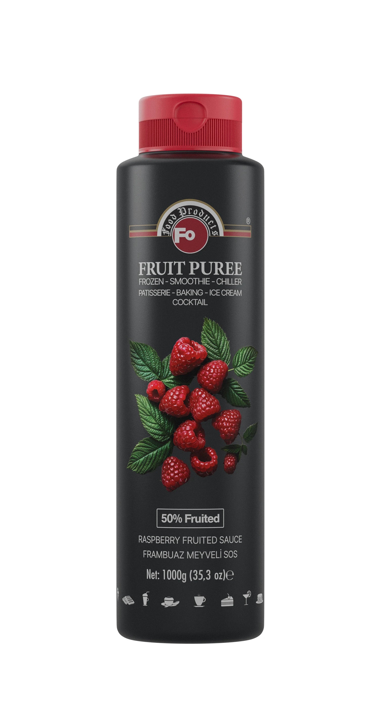 FO Frambuaz Meyveli Sos - Frozen 1 kg