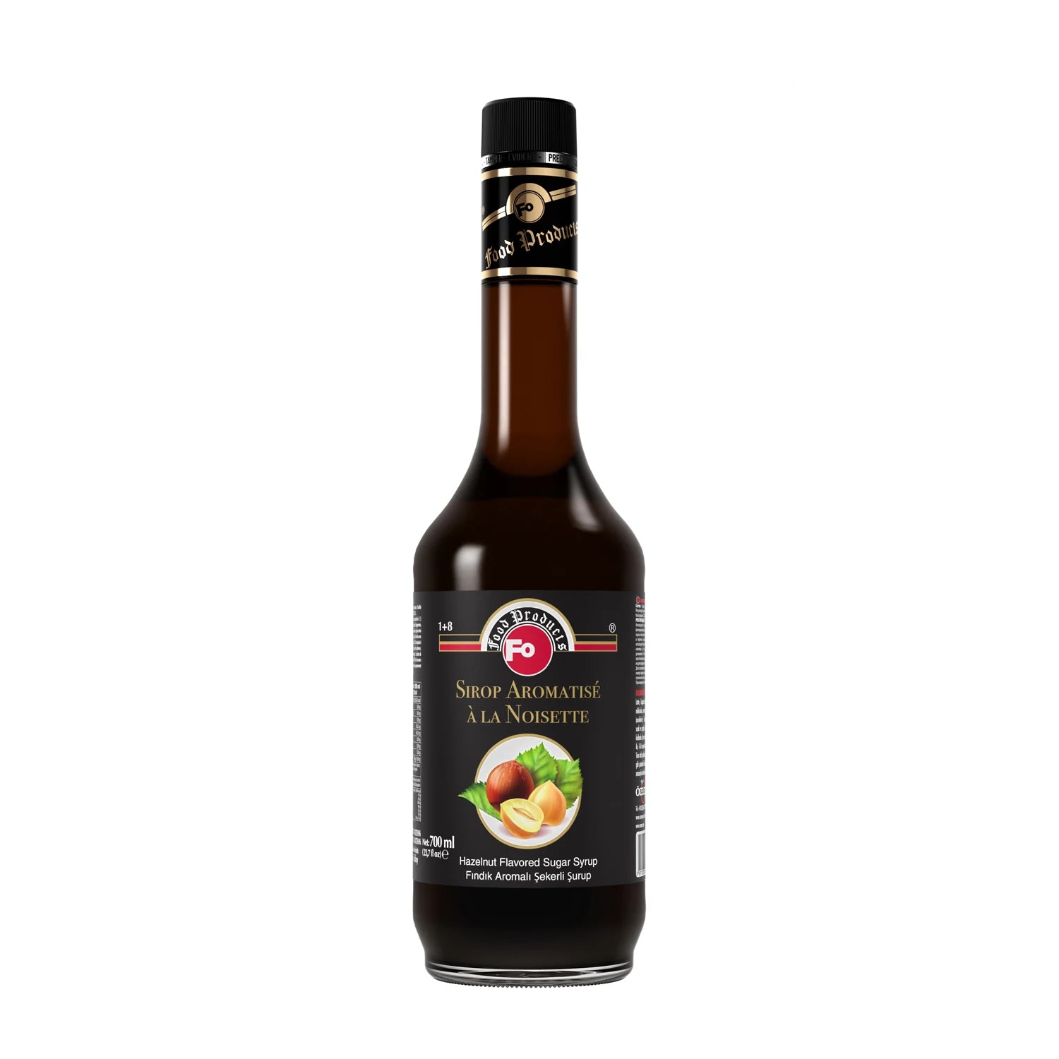 FO Fındık Aromalı Şurup - Şekerli 700 ml