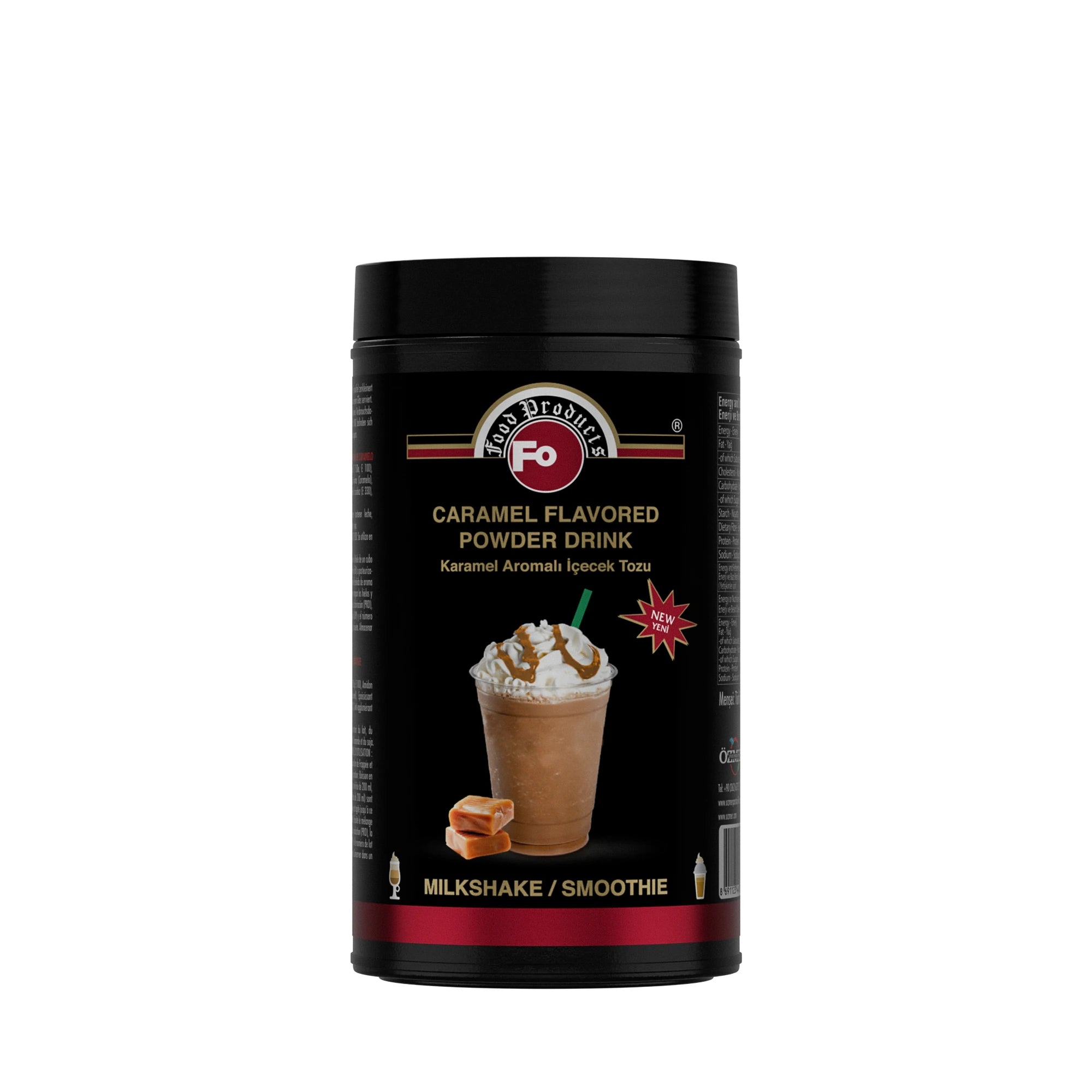 FO Karamel Aromalı İçecek Tozu - Milkshake 1 kg