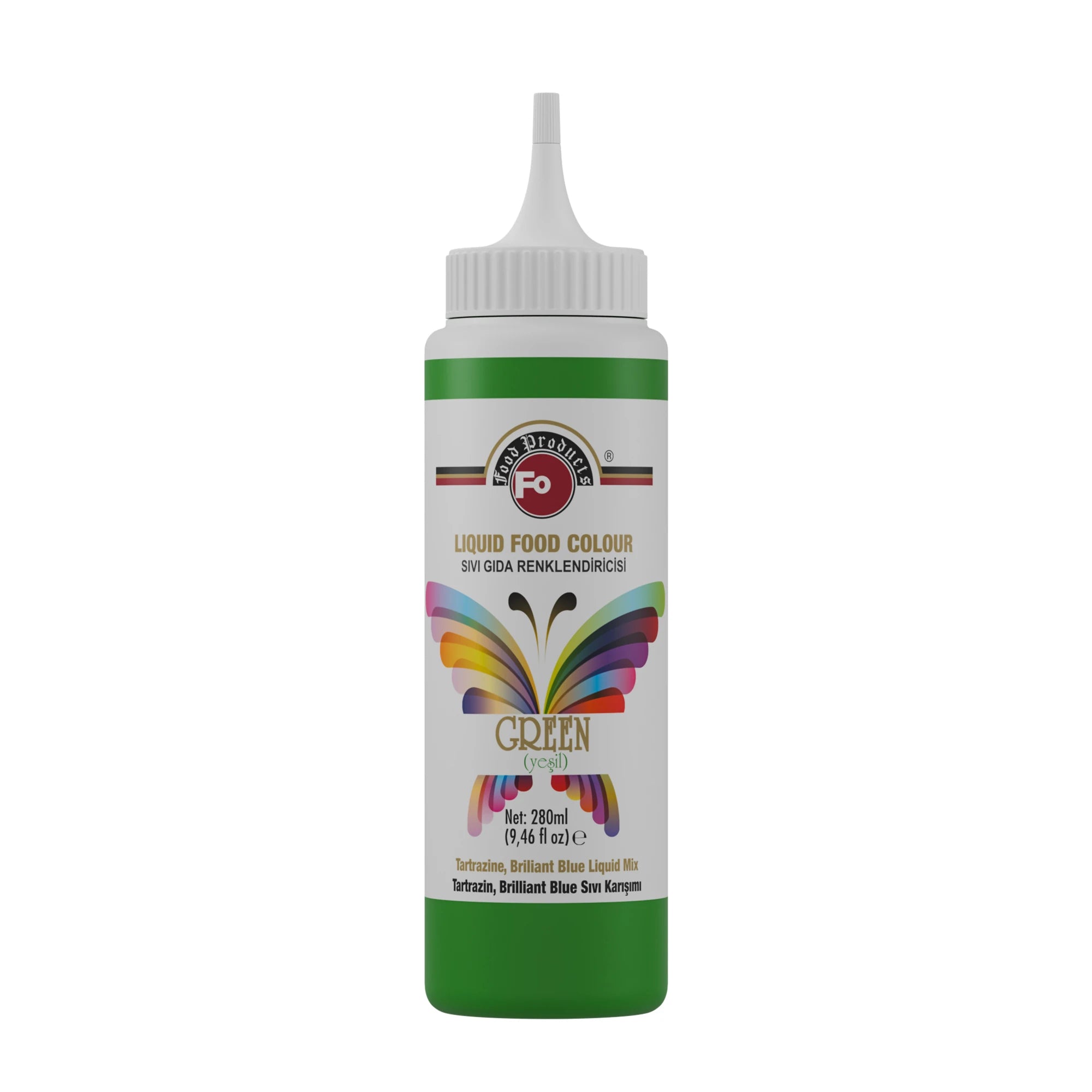 FO Yeşil Sıvı Gıda Renklendirici 280 ml