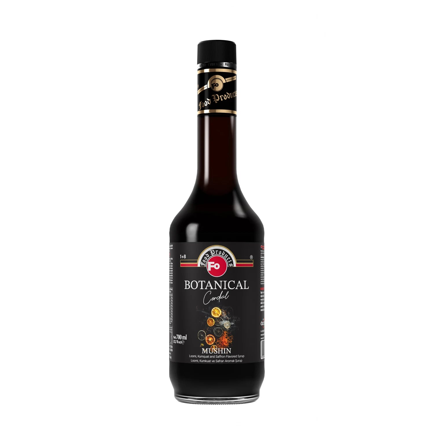 FO Loomi, Kumkuat ve Safran Aromalı Şurup - Mushin 700 ml