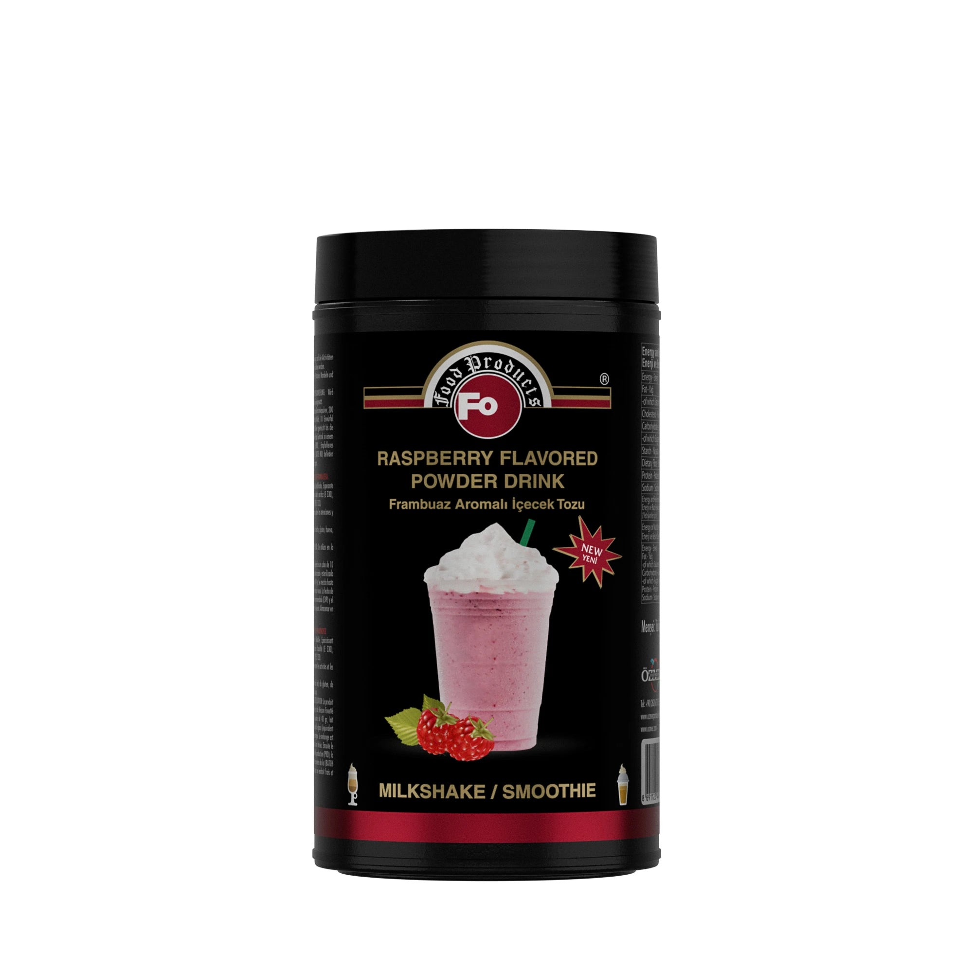 Frambuaz Aromalı İçecek Tozu - Milkshake 1 kg
