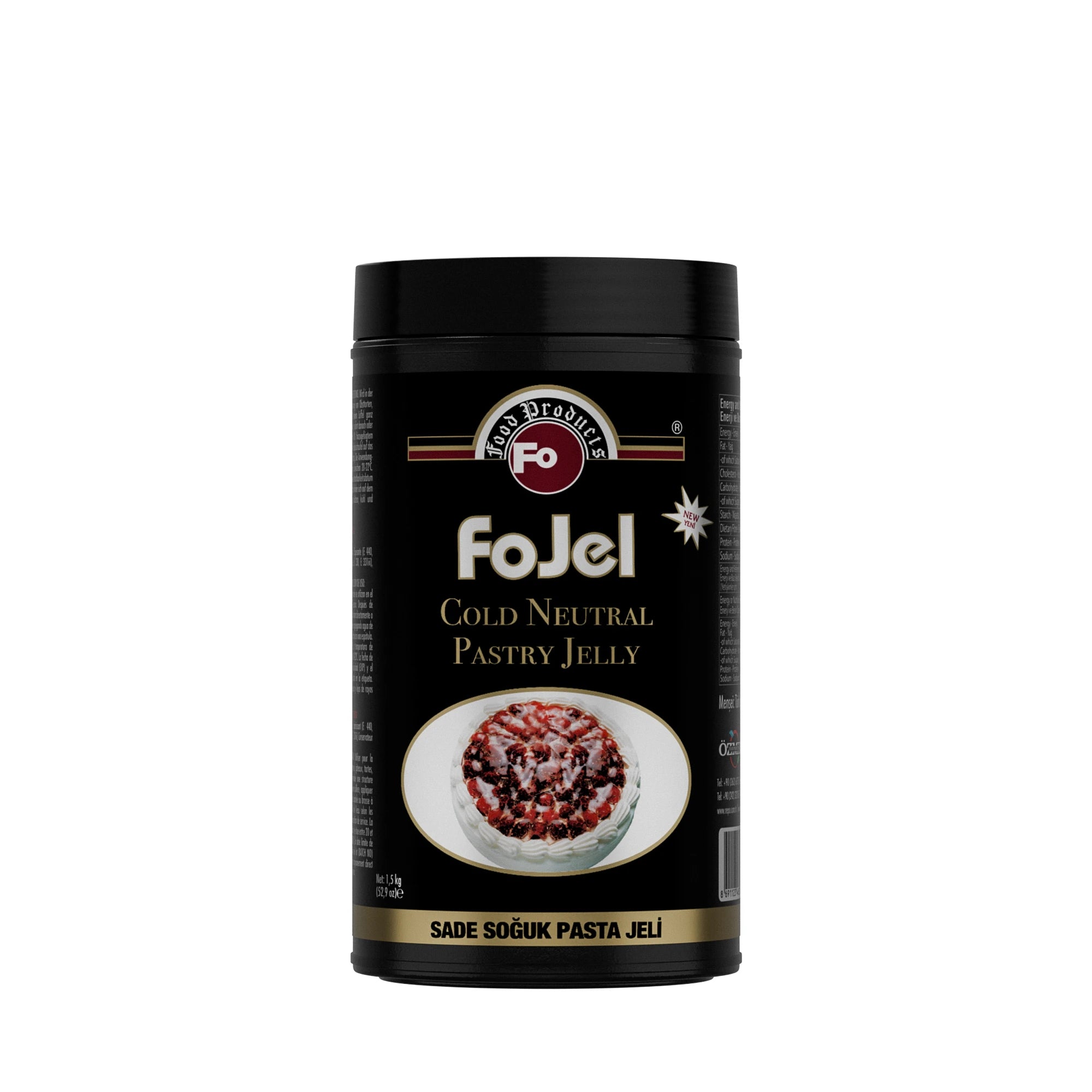 Sade Soğuk Pasta Jeli 1,5 kg