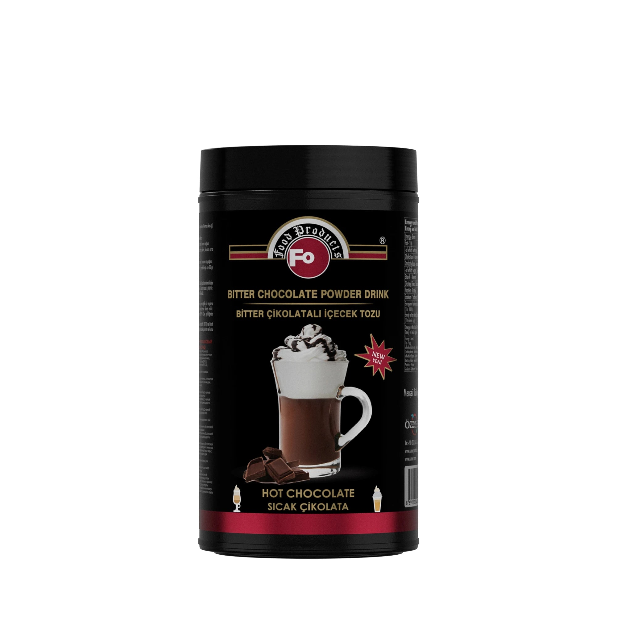 Sıcak Bitter Çikolata İçecek Tozu 1 kg