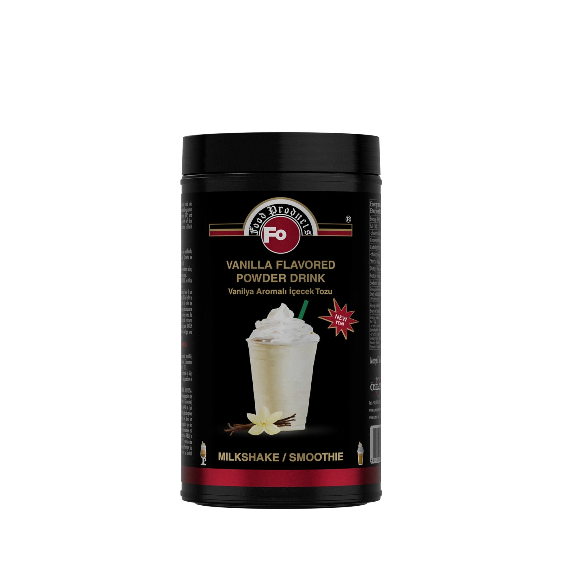 Vanilya Aromalı İçecek Tozu - Milkshake 1 kg