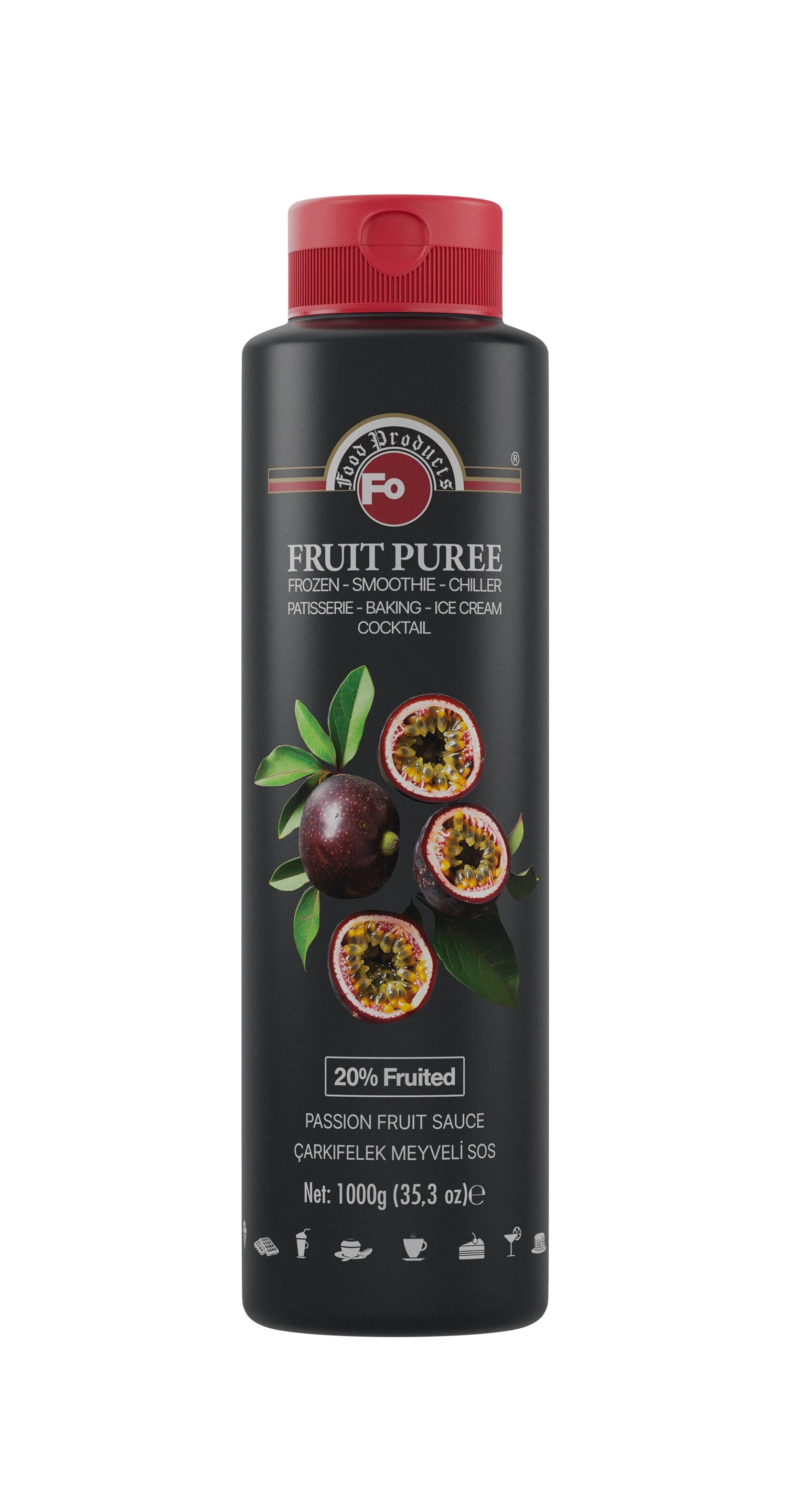 Çarkıfelek Meyveli Sos - Frozen 1 kg