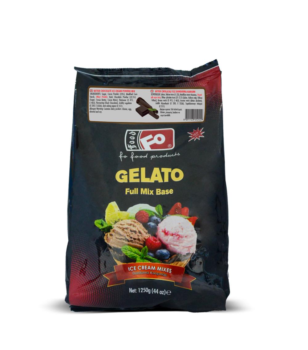 Bitter Çikolata Aromalı Toz Dondurma Karışımı 1250 gr