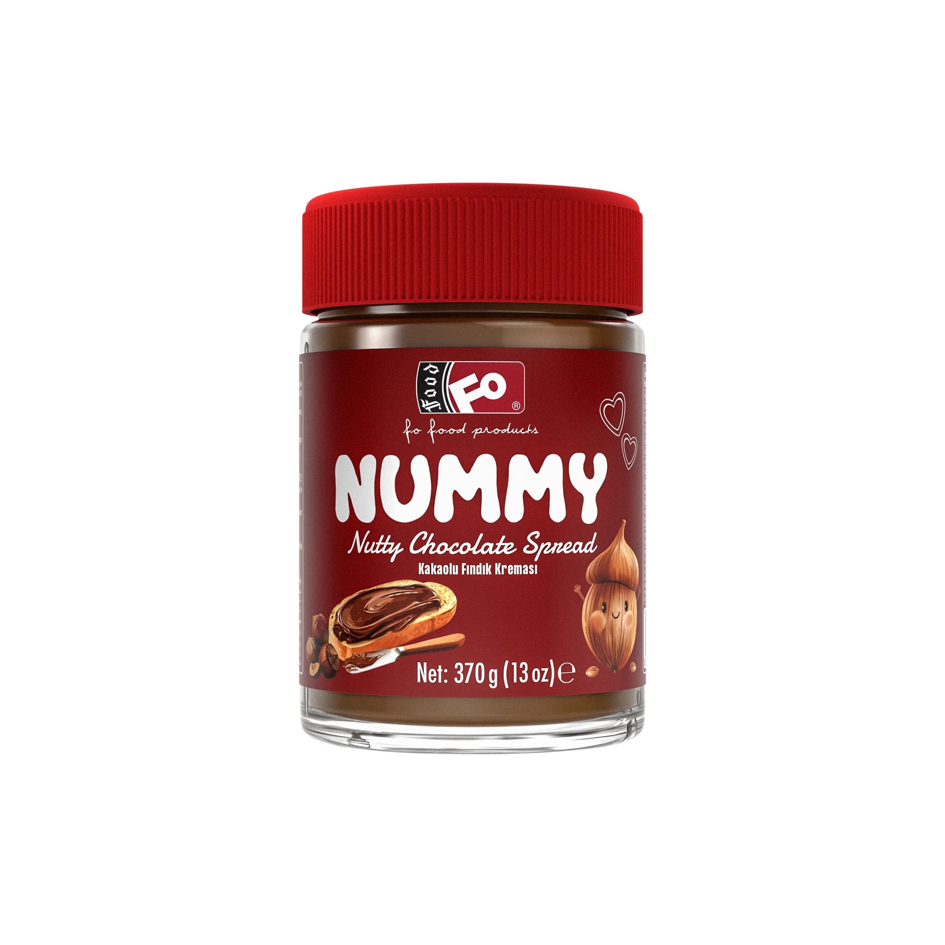 Nummy Kakaolu Fındık Sürülebilir Krema 370 gr