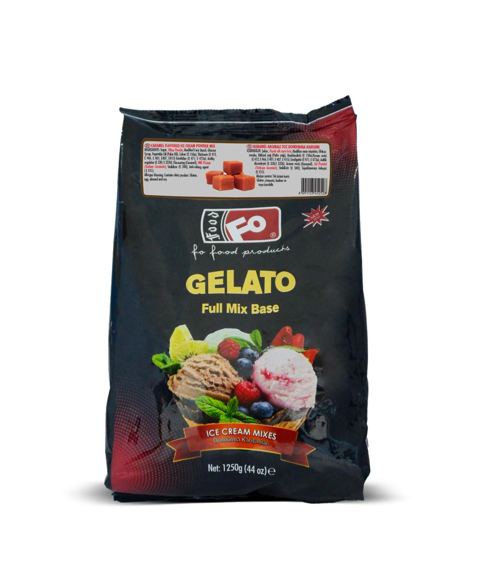 Karamel Aromalı Toz Dondurma Karışımı 1250 gr