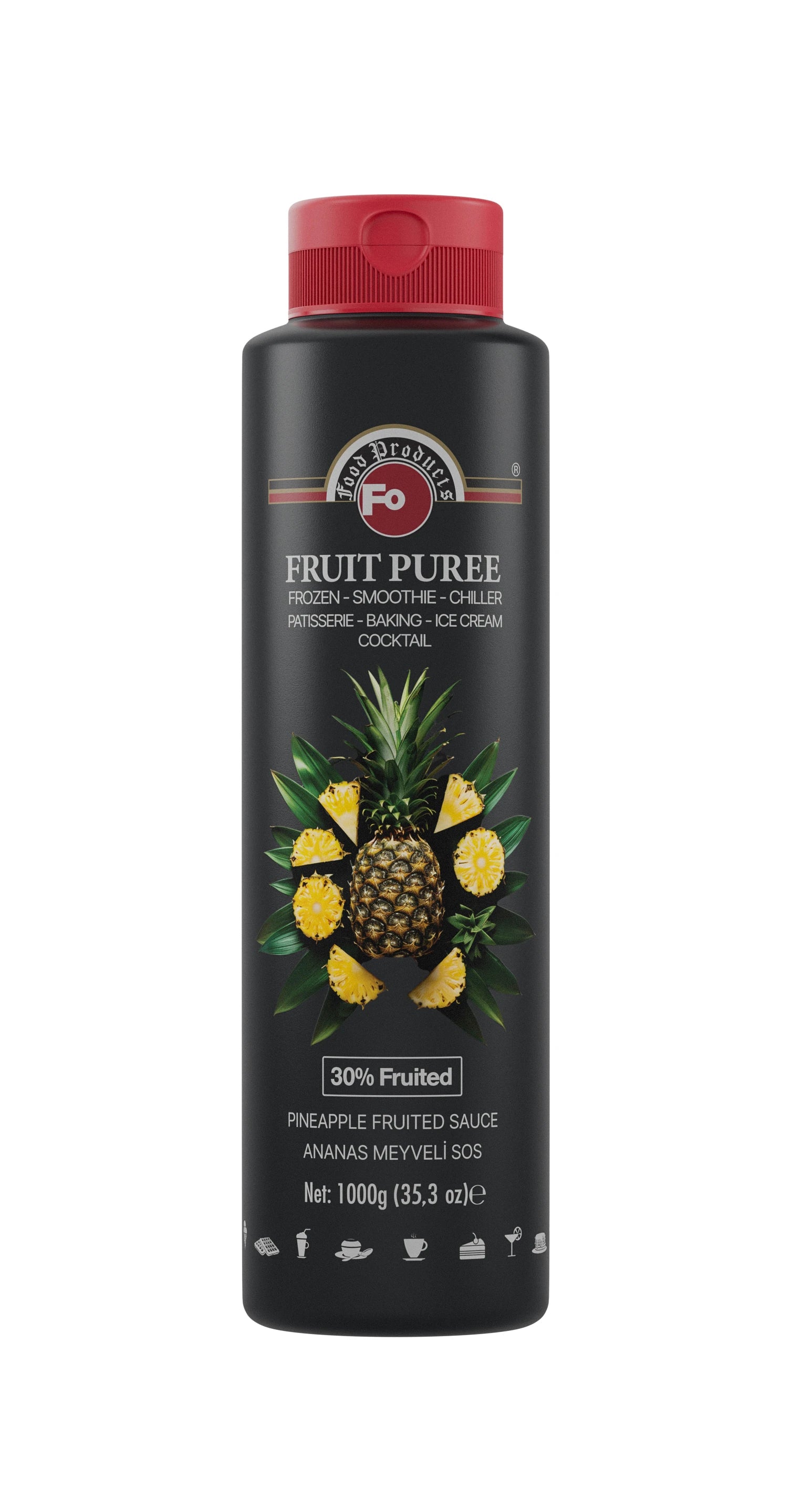 Ananas Meyveli Sos - Frozen 1 kg