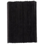 İnce Kokteyl Pipeti Siyah 4 x 230mm