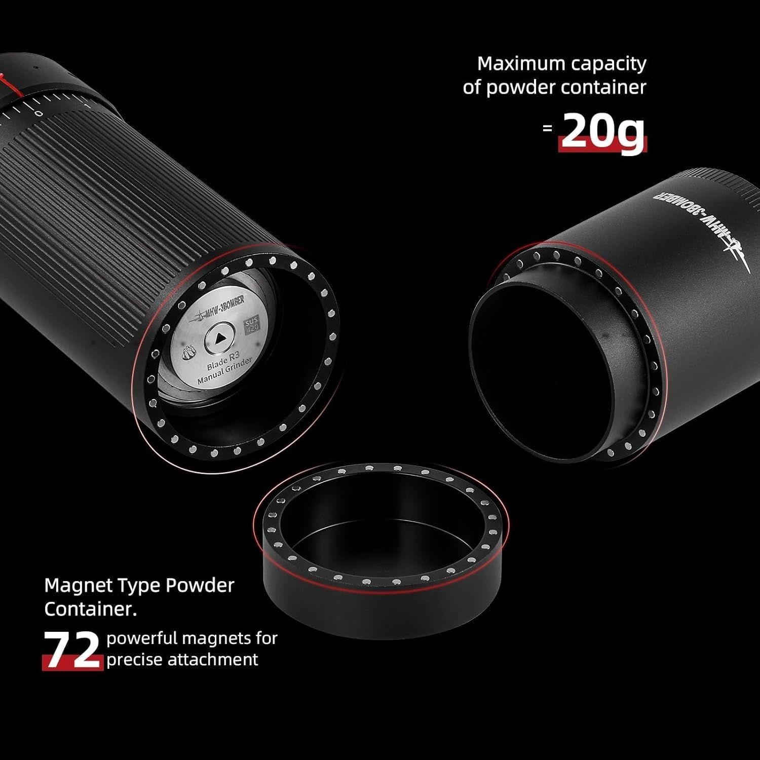 MHW-3BOMBER Blade R3 - Manuel Kahve Değirmeni