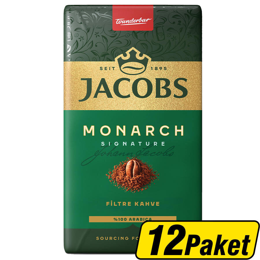 Jacobs Monarch Filtre Kahve 500 g x 12 Adet - Koliyle Al Kazan